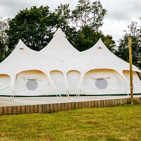 Luxury Glamping Retreat In Battle Villa Bagian luar foto